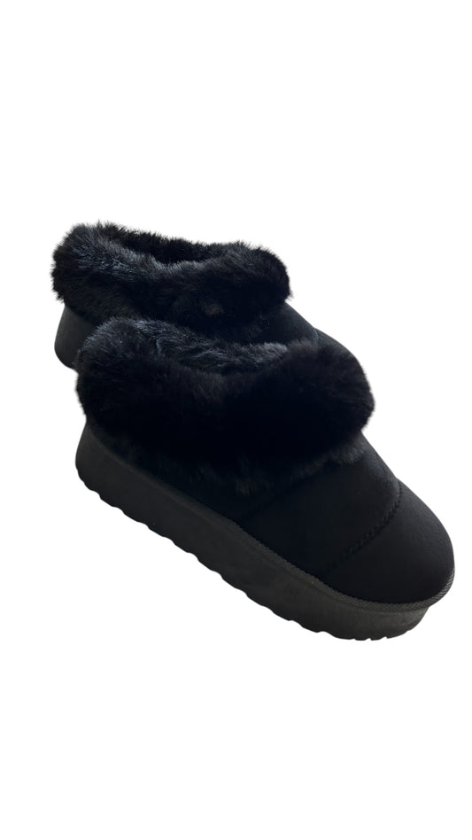 Botas tipo ugg negras